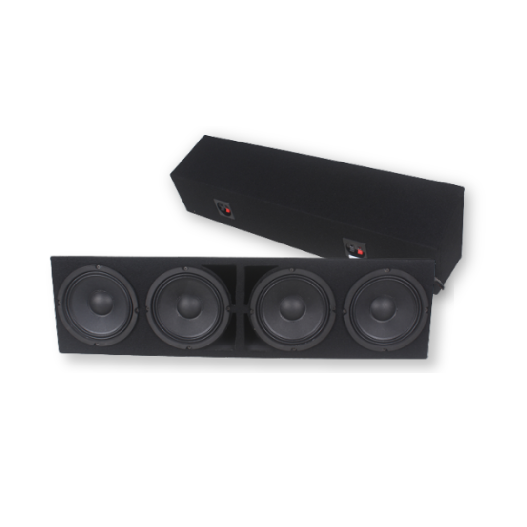 Caissons à 4 Haut-Parleurs mid-basses 1040W