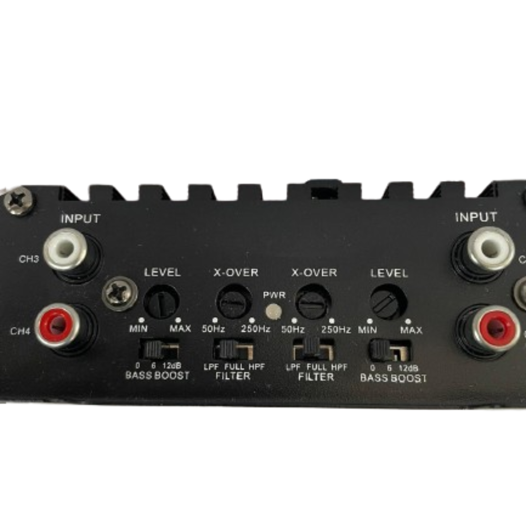 4-channel Class D amplifier 4X100W RMS ECO400.4D