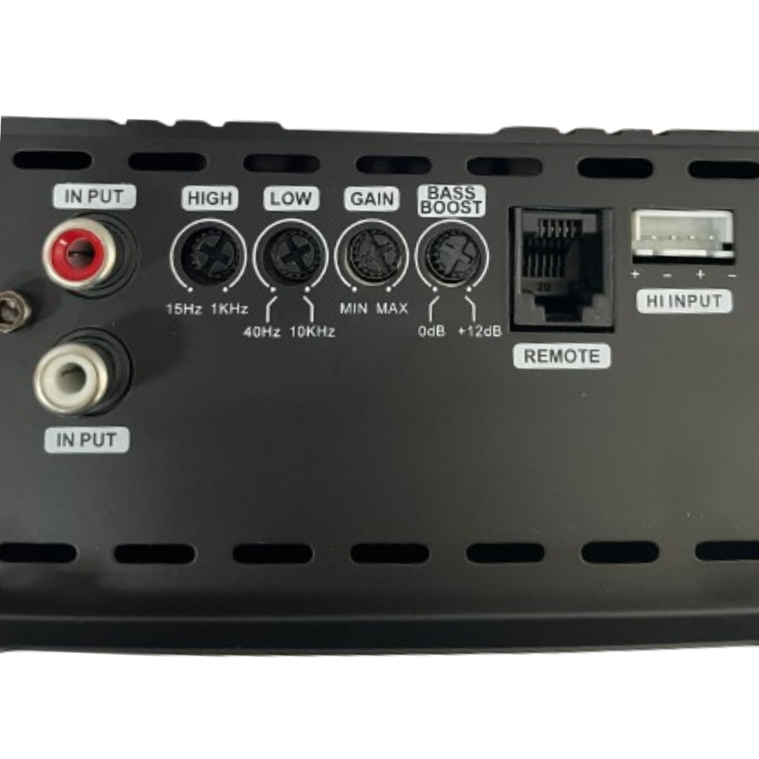 Mono block Class D amplifier 500W RMS ECO500.1D