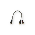 Câble RCA Y 1 prise mâle et 2 prises femelles