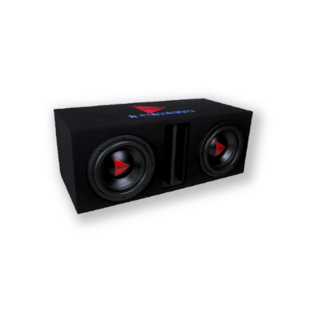 Caixa com 2 Subwoofers 30cm EKO230VD4